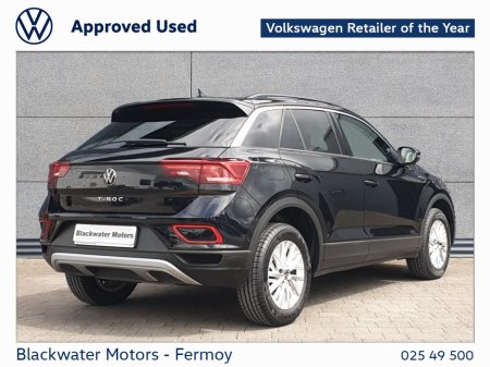 2023 Volkswagen T-Roc 1.0TSI 110BHP LIFE WITH REAR VIEW CAMERA €30,950