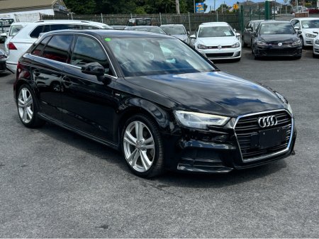 2018 Audi A3 1.4 TFSI S-LINE EDITION PACK VIRTUAL COCKPIT - NAVIGATION -CARPLAY ANDROID AUTO LEATHER PACK - REVERSING CAMERA / PARKING SENSORS - DRIVE MODE - LOW ROAD TAX BAND €21,950