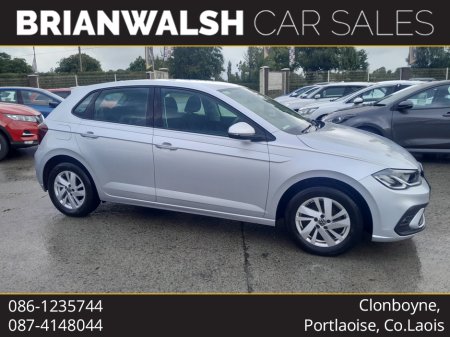 2022 Volkswagen Polo LIFE 1.0 TSI 95BHP MANUAL 5SPEED 5DR Portlaoise.