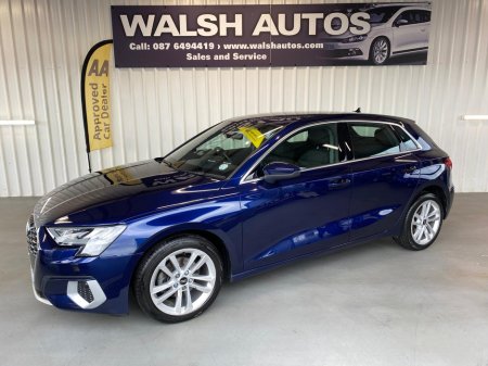 2022 Audi A3 SPORTBACK 30 TFSI 110HP SE 4DR €26,950