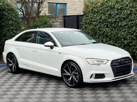 2017 Audi A3 SPORT 2.0 TFSI QUATTRO // NEW 19" S-LINE ALLOYS // LEATHER POWERED HEATED SEATS // DIGITAL CLUSTER €19,950 thumbnail