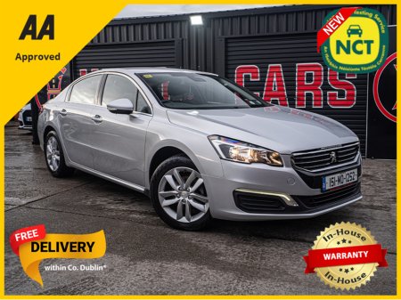 2015 Peugeot 508 2015 Peugeot 508 1.6hdi/New NCT/Irish/Warranty