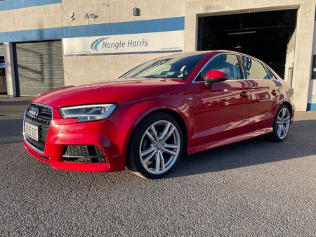 2018 Audi A3 1.6 TDI 116 S-LINE 4DR//NEW TIMING BELT FITTED €17,995
