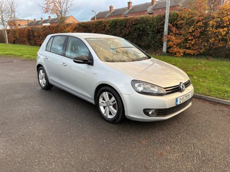 2012 Volkswagen Golf MATCH 1.6 TDI MANUAL 5SPEED 105 4DR €2,995