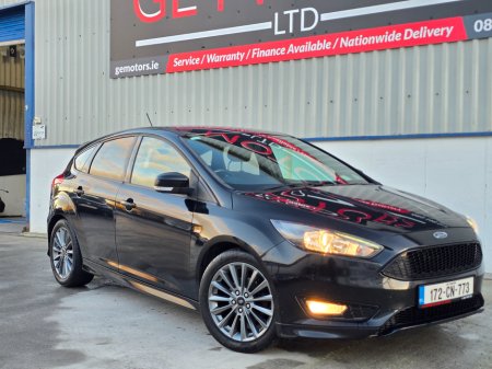 2017 Ford Focus 1.5 TDCi 120PS ST-Line €10,950