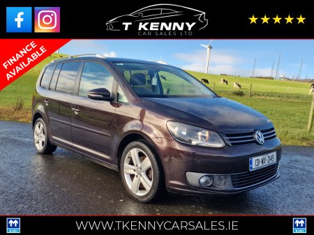 2013 Volkswagen Touran { AS  NEW  7  SEATER  NCT  10/24  VW  SERVICE  HISTORY }..1.6 TDI SE 105BHP  5 5DR €10,950