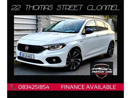 2019 Fiat Tipo HB 1.6 MJ 120HP S-DESIGN 5DR €11,499