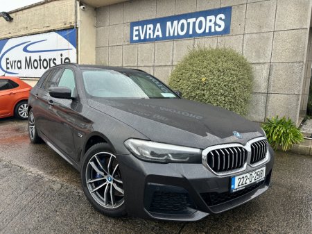 2022 BMW 5 Series G31 530E M-SPORT 292BHP AUTOMATIC 5DR **FULL LEATHER** HEATED SEATS** DIGITAL DASH** SAT NAV** MEDIA PLAY** ELECTRIC BOOT**