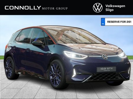 2026 Volkswagen ID.3 GTX PERFORMANCE FIRE+ICE 79 kWh 240 kW 326 HP €44,280