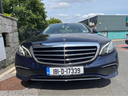 2018 Mercedes-Benz E Class 220 D EXCLUSIVE 4DR A AUTO €20,950