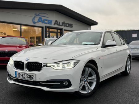 2018 BMW 3 Series 330E SPORT - 2.0L PETROL HYBRID - AUTO - 12M WARRANTY - CAR: 1364 €16,950