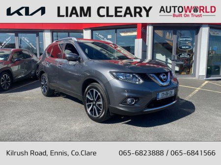 2017 Nissan X-Trail 1.6 DCI N-VISION 2WD  128BHP 5DR 130PS  STRAIGHT DEAL SALE 7SEATS €14,995