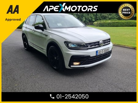 2018 Volkswagen Tiguan FINANCE ARRANGED * R-LINE  (TOP-SPEC) * 4X4  * 4-Motion * 2.0 AUTO DIESEL * AUTOMATIC * NEW NCT SEP-27 * LOW TAX * AA APPROVED  * 101 SAFETY CHECKLIST *12-MONTH ROADSIDE ASSIST  *IMMACULATE *TOP-SPEC €32,449