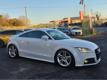 2014 Audi TT ( 142 REG )1.8 TFSI S-LINE EDITION AUTOMATIC HALF LEATHER  STUNNING CARS SIMI DEALER €16,450 thumbnail