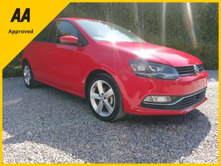 2017 Volkswagen Polo HIGH LINE 1.2 TSI AUTO CONTRASTING CHARCOAL LEATHER AND SUEDE INTERIOR PRIVACY GLASS CRUISE CONTROL AUTO HEADLIGTS REVERSE CAMERA JUST FULLY SERVICED 2 YEARS NCT ONE YEARS ROAD TAX €13,949