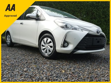 2019 Toyota Yaris 1.3 PETROL AUTOMATIC HIGH SPEC COMPREHENSIVE SERVICE HISTORY (8 STAMPS) LARGE TOUCH SCREEN MULTIMEDIA SYSTEM WITH APPLE CAR PLAY & ANDROID AUTO TOYOTA SAFETY SENSE JUST FULLY SERVICED 2 YEARS NCT €15,949 thumbnail