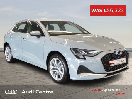2025 Audi A3 SB 40 TFSI-e 204HP S-T SE Price new was €56,323 €47,999