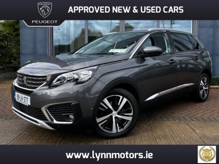 2019 Peugeot 5008 ALLURE 1.2 130 7 SEATER WITH 3 ISOFIX POINTS *OWN THIS CAR FROM JUST €99 PER WEEK*