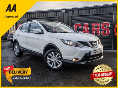 2017 Nissan Qashqai 2017 Qashqai 1.5dci/1 Owner/Irish/*2026 PRICE* €13,888