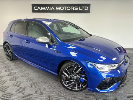 2023 Volkswagen Golf VOLKSWAGEN GOLF R MK8 DSG 320BHP*LAPIS BLUE*HEATED R BUCKET SEATS*HEADS UP DISPLAY*BLIND SPOT ASSIST*ADAPTIVE CRUISE CONTROL*HEATED STEERING WHEEL*KEYLESS ENTRY & START*REVERSE CAMERA*DRIVE MODES* €61,950