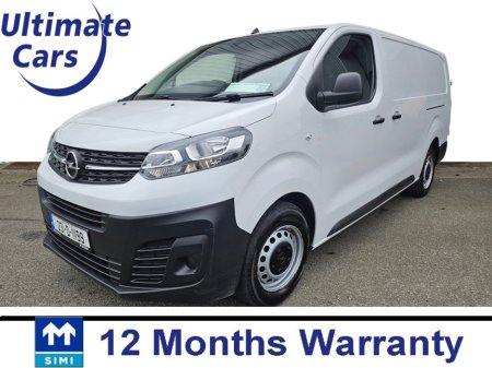 2023 Opel Vivaro Sportive 2900 L2H1 1.5D 100PS 6DR  12 Months Warranty Finance Available €19,512