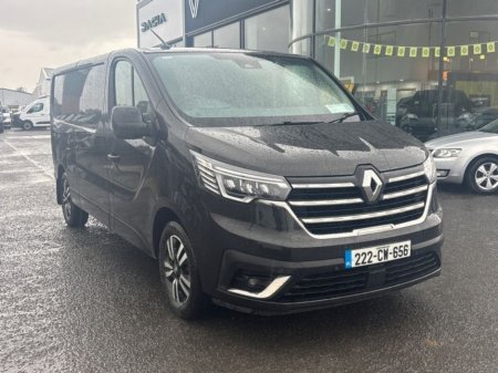2022 Renault Trafic 170 auto extra sport ex vat price displayed