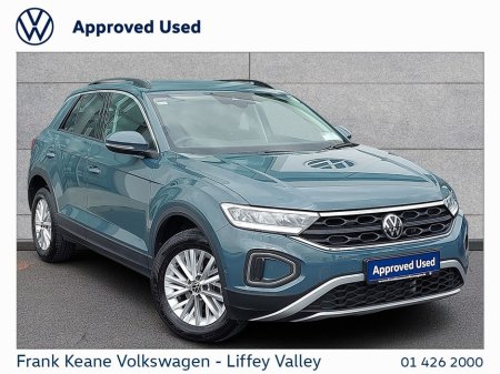 2024 Volkswagen T-Roc LIFE 1.0 TSI 110HP *PETROLEUM BLUE* *CARPLAY & ANDROID AUTO* *PCP AVAILABLE* *FRONT & REAR SENSORS* €29,495