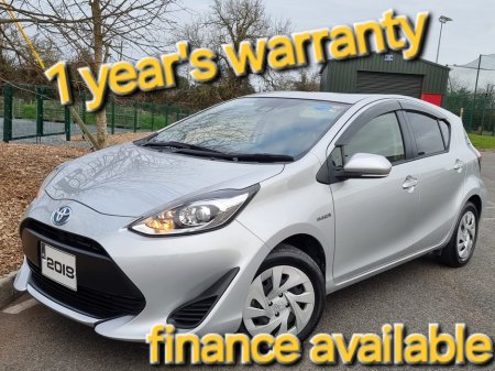 2019 Toyota Aqua 2019 TOYOTA AQUA HYBRID AUTO NCT&WARRANTY €12,900 €12,900
