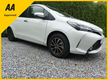 2016 Toyota Yaris 1.3 PETROL AUTOMATIC ONLY 32,463kms JUST FULLY SERVICED 4 NEW TYRES 2 YEARS NCT 1 YEARS ROAD TAX LED HEADLIGHTS FACTORY IMMOBILISER PROXIMITY KEYS REVERSE CAMERA FRONT AND REAR DASHCAM €13,495