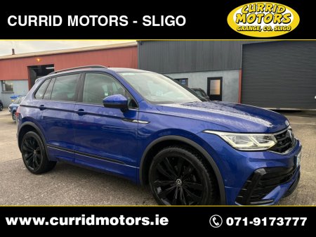 2021 Volkswagen Tiguan R-LINE 2.0 TDI MANUAL 6SPEED FWD 150HP 5DR