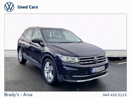2022 Volkswagen Tiguan ELEGANCE 2.0 TDI 150BHP M6F 5DR €37,950