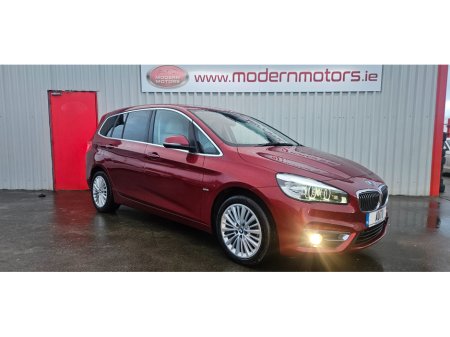 2016 BMW 2 Series Gran Tourer automatic 2.0d luxury line 7 saeter low kms €14,995