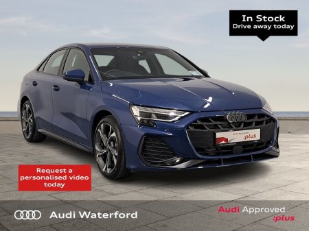 2025 Audi A3 S-Line Saloon 35Tfsi 150HP S-Tronic from €482
