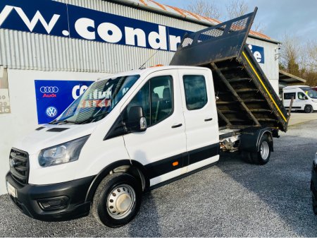 2021 Ford Transit 2.0TDCI 350 DOUBLE CAB 7 SEATER TIPPER  ( 2021 REG )