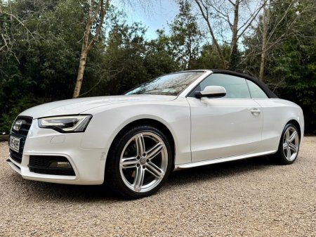 2013 Audi A5 CABRIOLET 2.0 TDI S LINE SP ED 174BHP AUTO €14,950 thumbnail