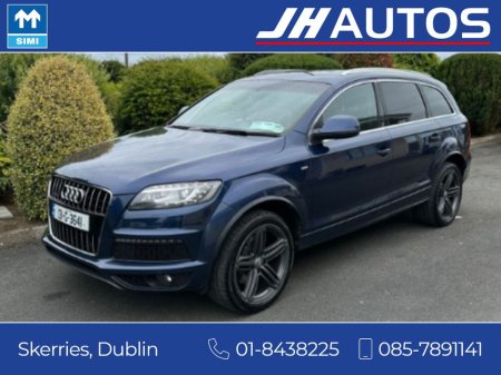 2013 Audi Q7 3.0tdi S Line + Quattro 242HP