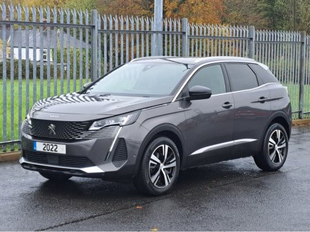2022 Peugeot 3008 GT-LINE 1.5TD 130BHP **HALF LEATHER*REVERSING CAMERA** €29,950