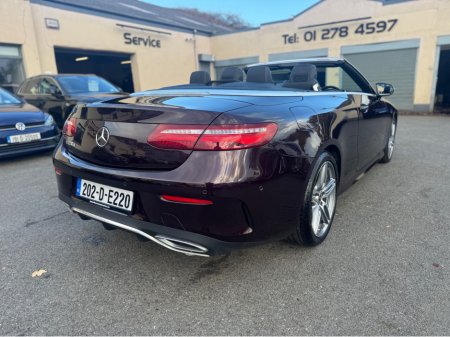 2020 Mercedes-Benz E Class E220D AMG LINE AUTO CONVERTIBLE €45,995
