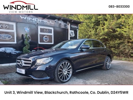 2018 Mercedes-Benz E Class 200 D AVANTGARDE 4DR AUTO
