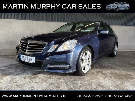 2013 Mercedes-Benz E Class 200 CDI BLUE EFFICIENCY AVANTGARDE ECO 4DR A €6,950 thumbnail