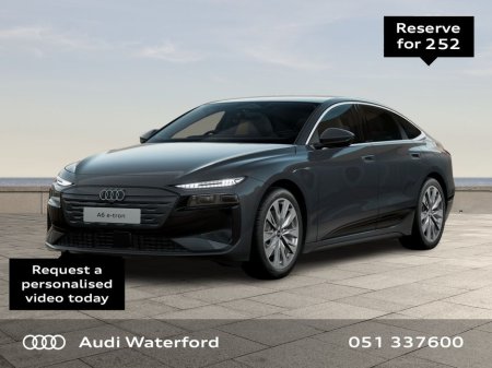 2026 Audi A6 Sportback e-tron Performace Advance from €790 per month