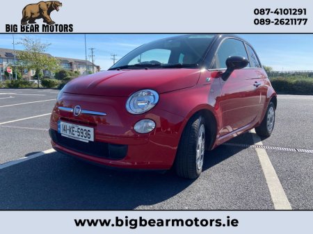 2014 Fiat 500 900cc Auto  // Two Tone Red With Black Roof