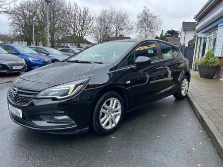 2017 Opel Astra E 1.4 i Petrol 5DR in Black - New NCT Guaranteed - Trade-in Welcome - Assured Dealer Warranty - €8,950