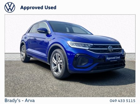 2023 Volkswagen T-Roc R-LINE 2.0 TDI 116BHP M6F 5DR