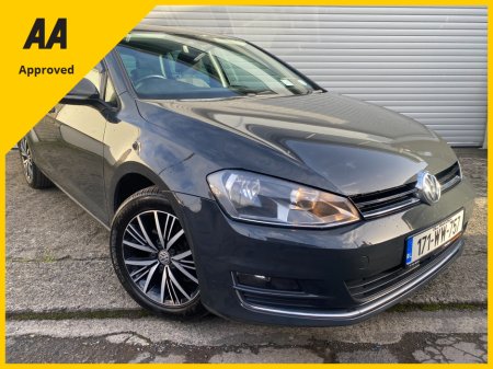 2017 Volkswagen Golf ALLSTAR 1.2 TSI MANUAL"IRISH CAR FROM NEW"@ Waltons Garage Ranelagh €13,950