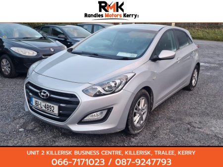 2016 Hyundai i30 SE BLUE DRIVE 110PS 5DR €9,700