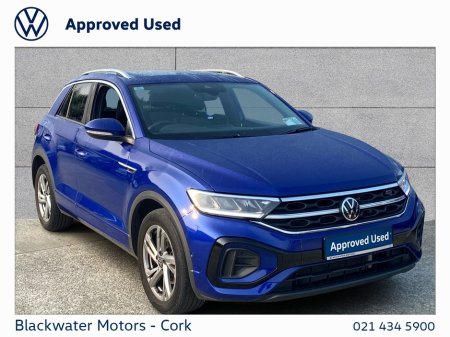 2022 Volkswagen T-Roc 1.0TSI 110BHP R-LINE PLUS €31,995