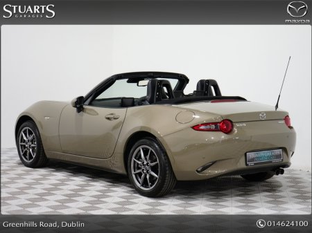2023 Mazda MX-5 1.5P (132ps) ROADSTER EXCLUSIVE-LINE*IN STOCK FOR IMMEDIETE DELIVERY. ZIRCON SAND WITH BLACK LEATHER, KEYLESS ENTRY, HEATED SEATS, BOSE SOUND SYSTEM, €29,950
