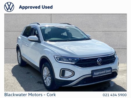 2023 Volkswagen T-Roc 1.0TSI 110BHP LIFE WITH REAR VIEW CAMERA €30,995
