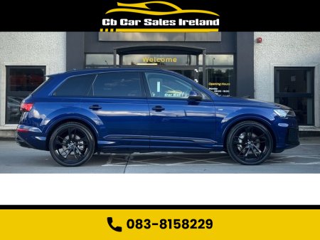 2023 Audi Q7 3.0 TDI V6 50 S line SUV 5dr Diesel Tiptronic quattro 1 OWNER, NAVARRA BLUE, VIRTUAL COCKPIT, REVERSE CAMERA €87,900
